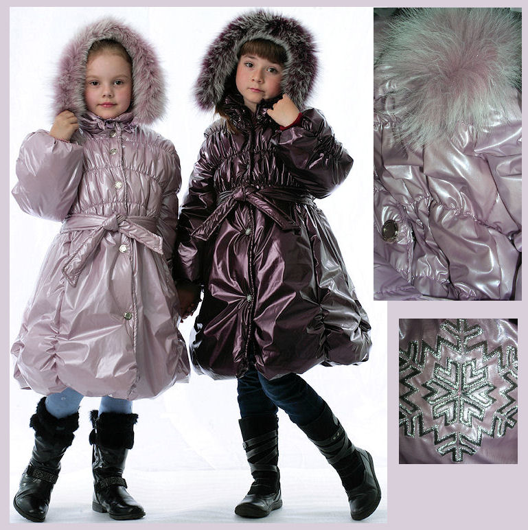 пальто для девочки зимнее 