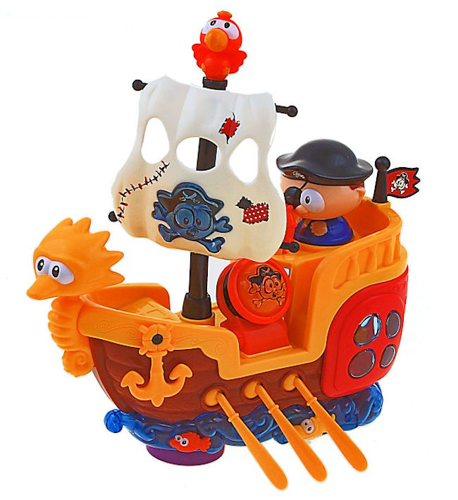 игрушка развивающая «пиратский корабль» (глазастики) 